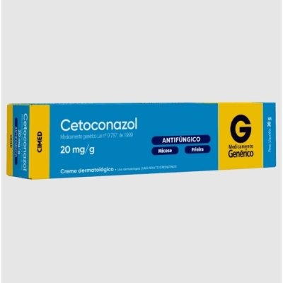 Cetoconazol 20mg/g Creme Dermatológico 30g
