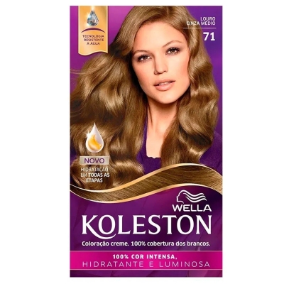 Tintura Koleston N° 71 Louro Cinza Médio 1 Unidade
