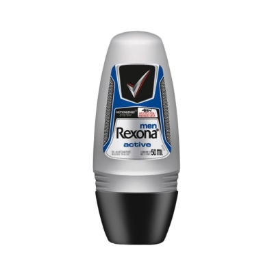 Desodorante Antitranspirante Masculino Rexona Active Roll-On