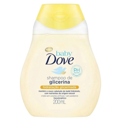 Baby Dove Hidratação Glicerinada – Shampoo Infantil – 200 ml