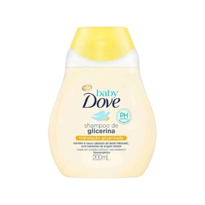 Baby Dove Hidratação Glicerinada – Shampoo Infantil – 200 ml