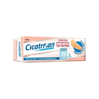 Cicatrisan Curativo Cor da Pele 10 Unidades 