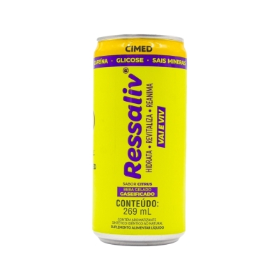 Ressaliv 269 ml Citrus - Suplemento Alimentar Líquido Sabor Citrus