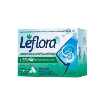 Leflora – Probiótico – 6 Cápsulas