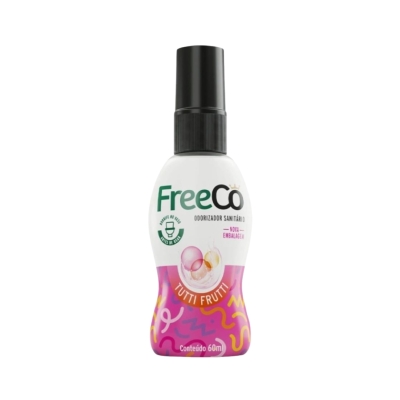 FreeCô Tutti Frutti – Bloqueador de Odores Sanitários – Frasco 60 ml