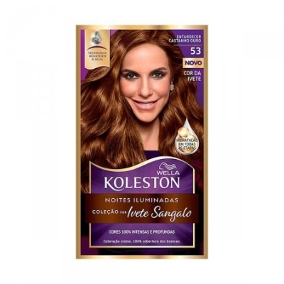 Tintura Koleston 53 Castanho Ouro 1 Unidade