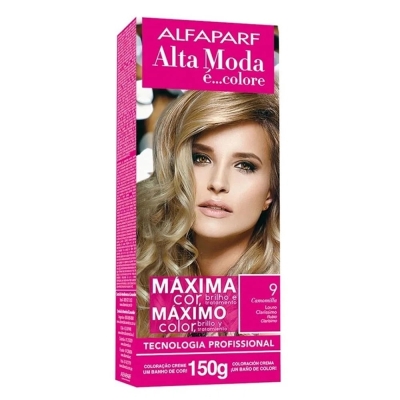 Tintura Alta Moda 9.0 Louro Claríssimo Camomilla 150g