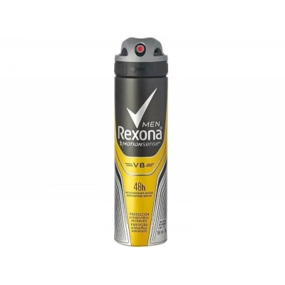 Desodorante Antitranspirante Aerosol Rexona Men V8 150ml - Proteção por 72 Horas com Fragrância Masc