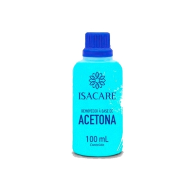 Removedor esmalte c/acetona isacare 100ml