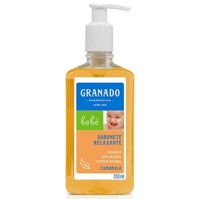 Sabonete Líquido Relaxante Granado Bebê Camomila 250ml