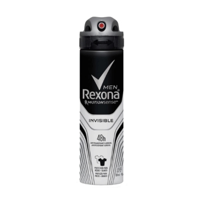 Rexona Men Invisible – Desodorante Antitranspirante Aerosol – Masculino – 150 ml