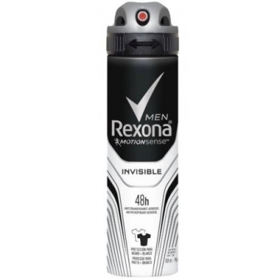 Rexona Men Invisible – Desodorante Antitranspirante Aerosol – Masculino – 150 ml