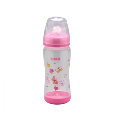 Mamadeira Kuka Elegance Plus Ortodôntico Rosa 320ml