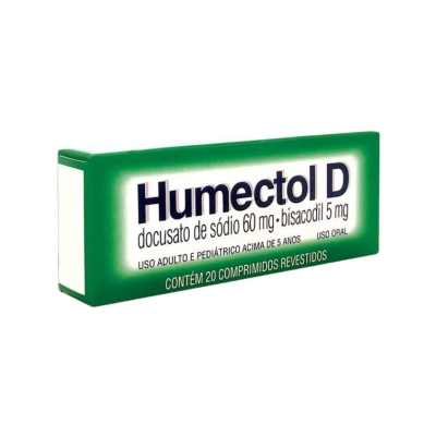 Humectol D – Caixa com 20 Comprimidos Revestidos