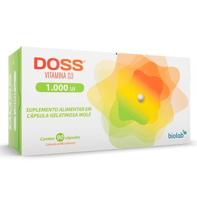 Doss Vitamina D 1.000UI 30 Cápsulas