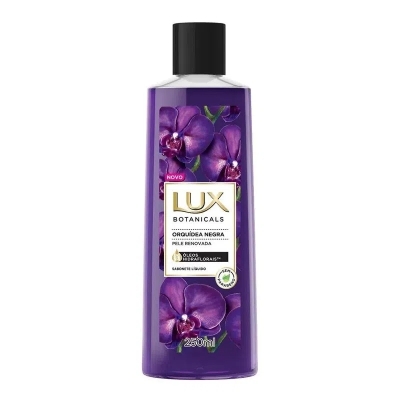 Sabonete Líquido Lux Botanicals Orquídea Negra 250ml