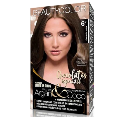 Tin.beauty color 6.7 chocolate