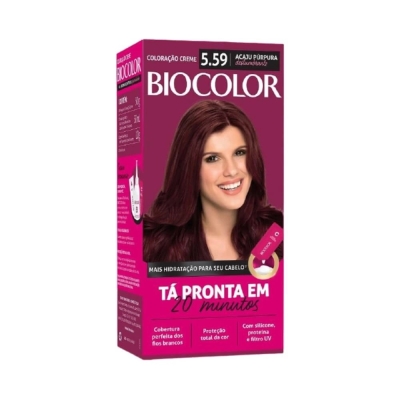  Tintura Biocolor Mini 5.59 Acaju Purpura Deslumbrante 1 Unidade