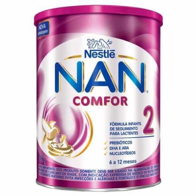 Leite po nan comfor 2 hmo 6 a 12 meses 800g