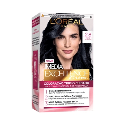 Tintura Imédia Excellence N° 2.8 Preto Extra 1 Unidade