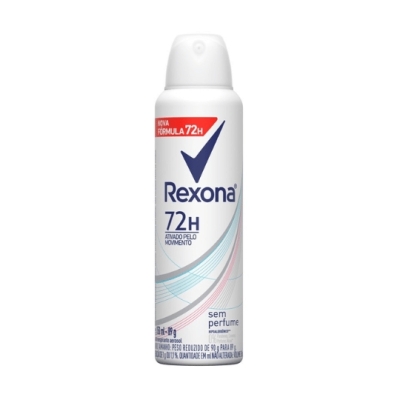 Rexona Feminino Sem Perfume – Desodorante Antitranspirante Aerosol – 150 ml