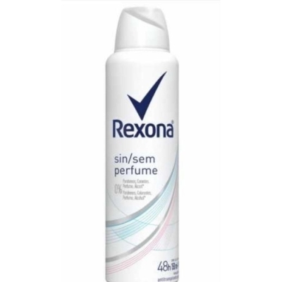 Rexona Feminino Sem Perfume – Desodorante Antitranspirante Aerosol – 150 ml