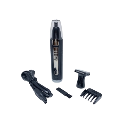 Kemei KM-6511 Máquina Aparador de Pelos – Nariz, Orelha, Barba e Cabelo – Recarregável
