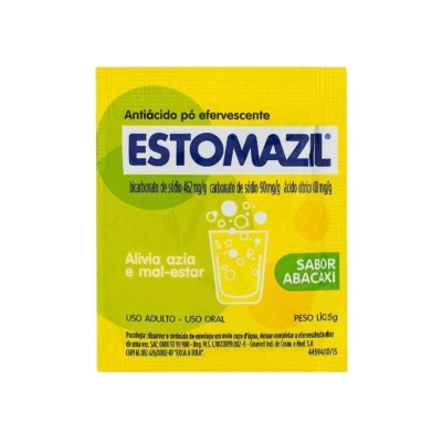 Estomazil Envelope Pó Efervescente Sabor Abacaxi 5g