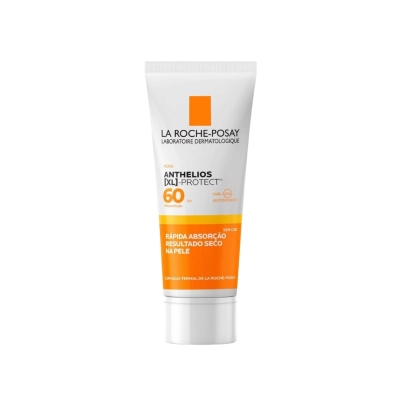 La Roche-Posay Anthelios XL Protect – Protetor Solar Facial Sem Cor – FPS 60 – Tubo 40 g