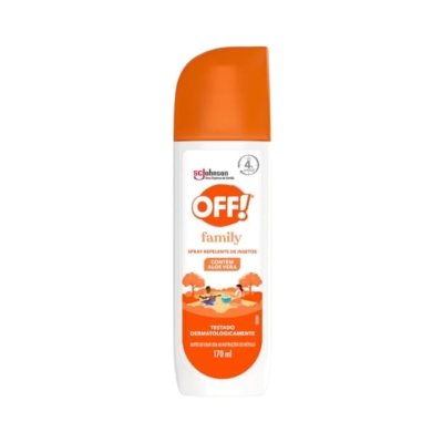 Repelente OFF! Family Spray 170 ml Repelente de Insetos para Uso Familiar (Spray) 