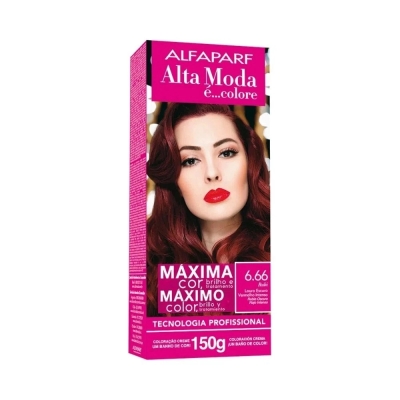 Tintura Alta Moda 6.66 Rubi 150g