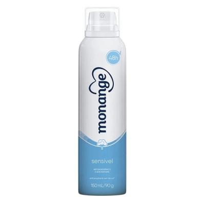 Des.monange aero sensivel s/perfume 150ml