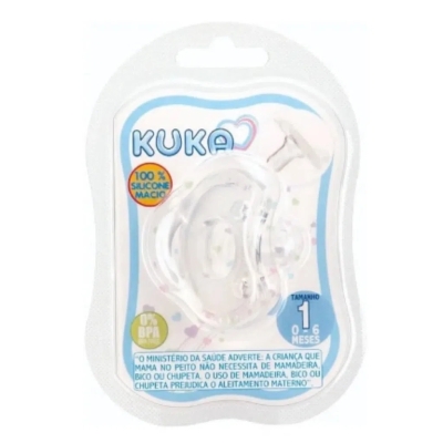 Chupeta Kuka Soft Comfort Bico Redondo Silicone