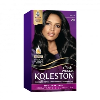 Tintura Koleston 20 Preto 1 Unidade