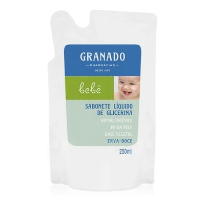 Sab.liq.bb granado lavanda 250ml refil 