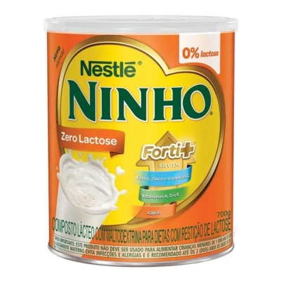 Leite po ninho zero lactose 700g