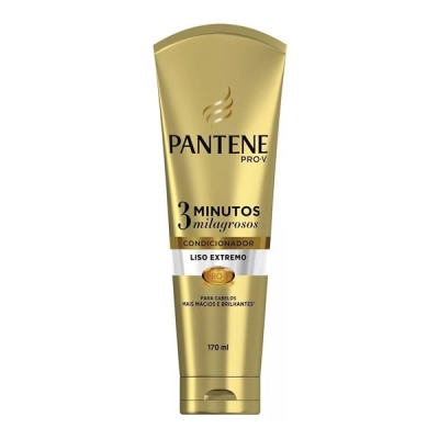 Condicionador Pantene 3 Minutos Milagrosos Liso Extremo 170ml
