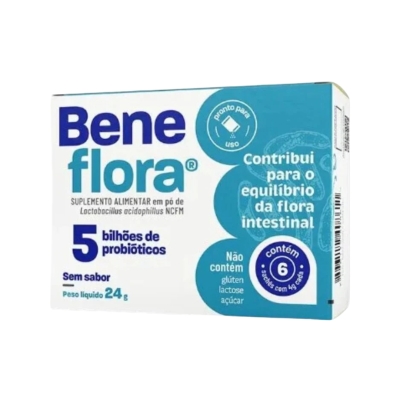 Beneflora 5 Bilhões Sem Sabor Pó – 6 Sachês 4 g