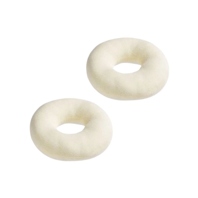 Rosquinha de Amamentação Pimpolho Tag Off White – 1 Par