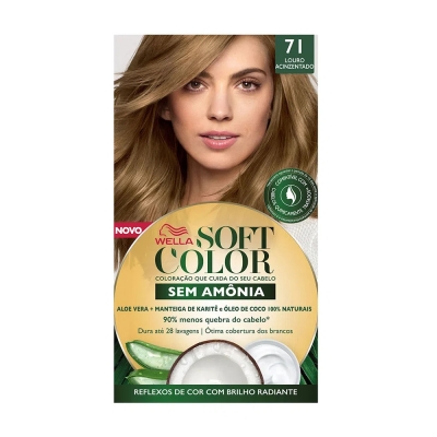 Tin.soft color 71 louro medio acinz.