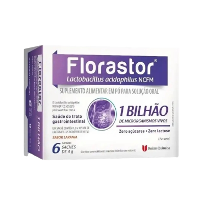 Florastor 1 Bilhão 12 Cápsulas – Suplemento Probiótico.