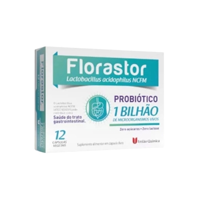 Florastor 1 Bilhão 12 Cápsulas – Suplemento Probiótico