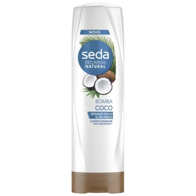 Condicionador Recarga Natural Bomba de Coco 325ml Seda