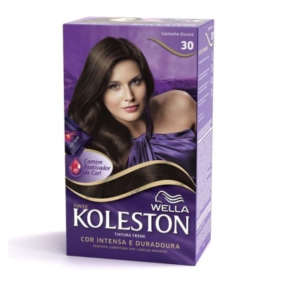 Tintura Koleston 3.0 Castanho Escuro 1 Unidade