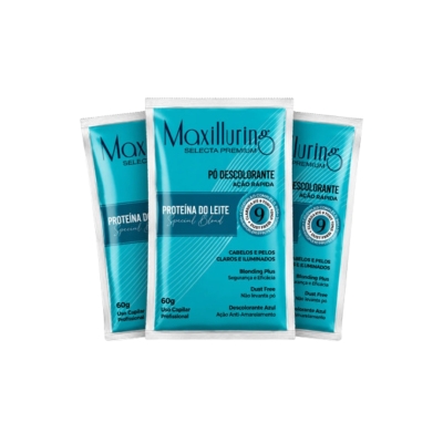 Pó Descolorante Maxilluring Proteínas do Leite 60g