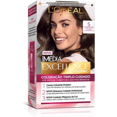 Tintura Imedia Excellence N°5 Castanho Claro