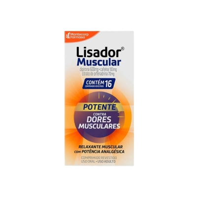 Lisador Muscular 6 Comprimidos Revestidos