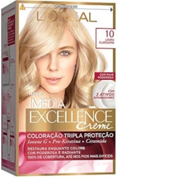Tintura Imédia Excellence N° 10 Louro Clarissímo 1 Unidade