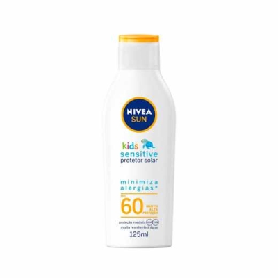 Prot sol nivea kids sens fps60 125ml