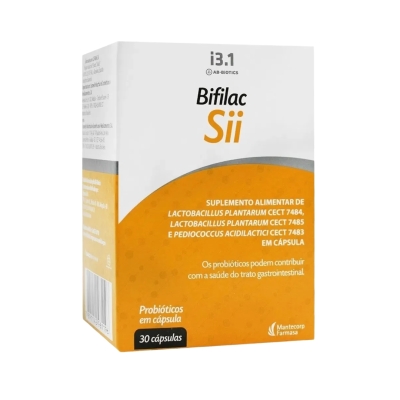 Bifilac Sii 30 Cápsulas – Suplemento Alimentar Probiótico